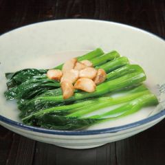 Choy Sum in Fish Soup