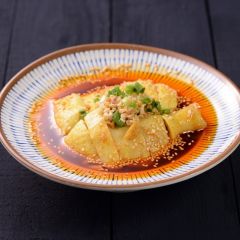 Steamed Chicken with Chili Sauce in Sichuan Style