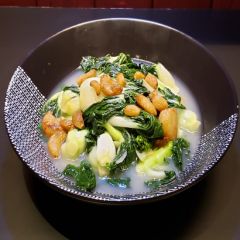 Bok Choy in Fish Soup